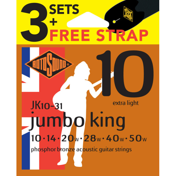 Rotosound Jumbo King JK10-31-F