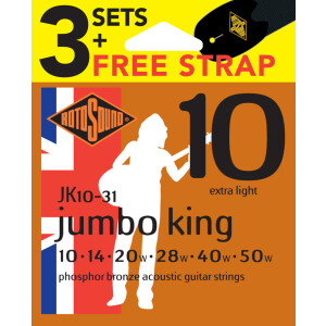 Rotosound Jumbo King JK10-31-F