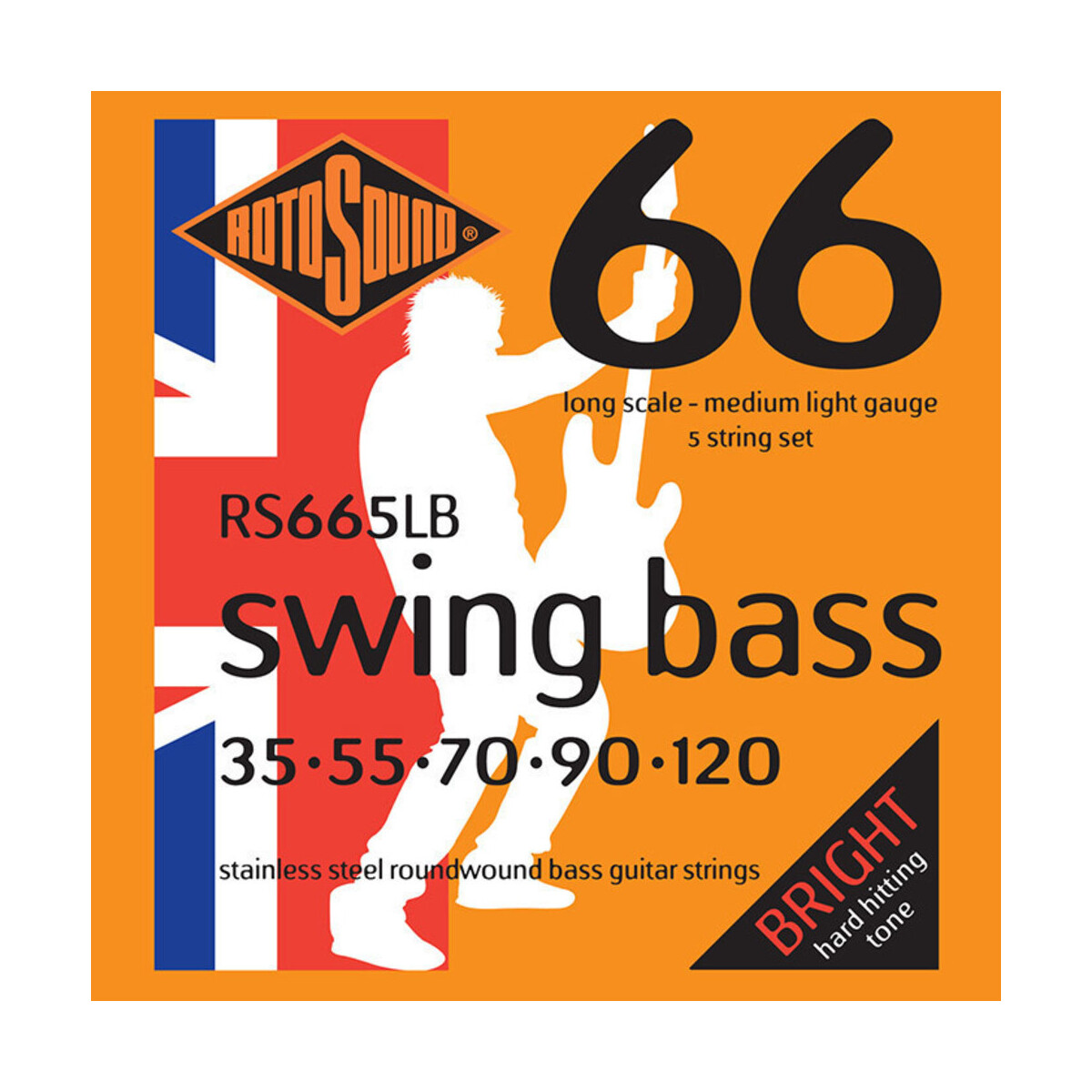 Rotosound Swing Bass 66 RS665LB box