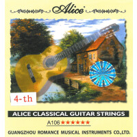 Alice Einzelsaite D4 030 f&uuml;r Konzertgitarre
