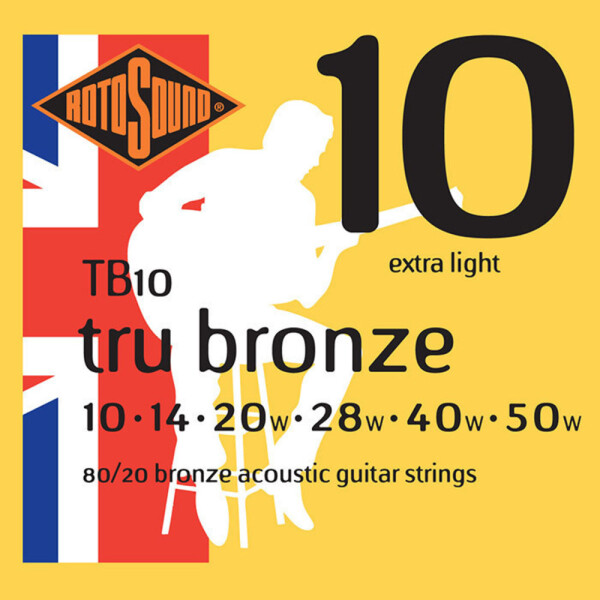 Rotosound Tru Bronze TB10