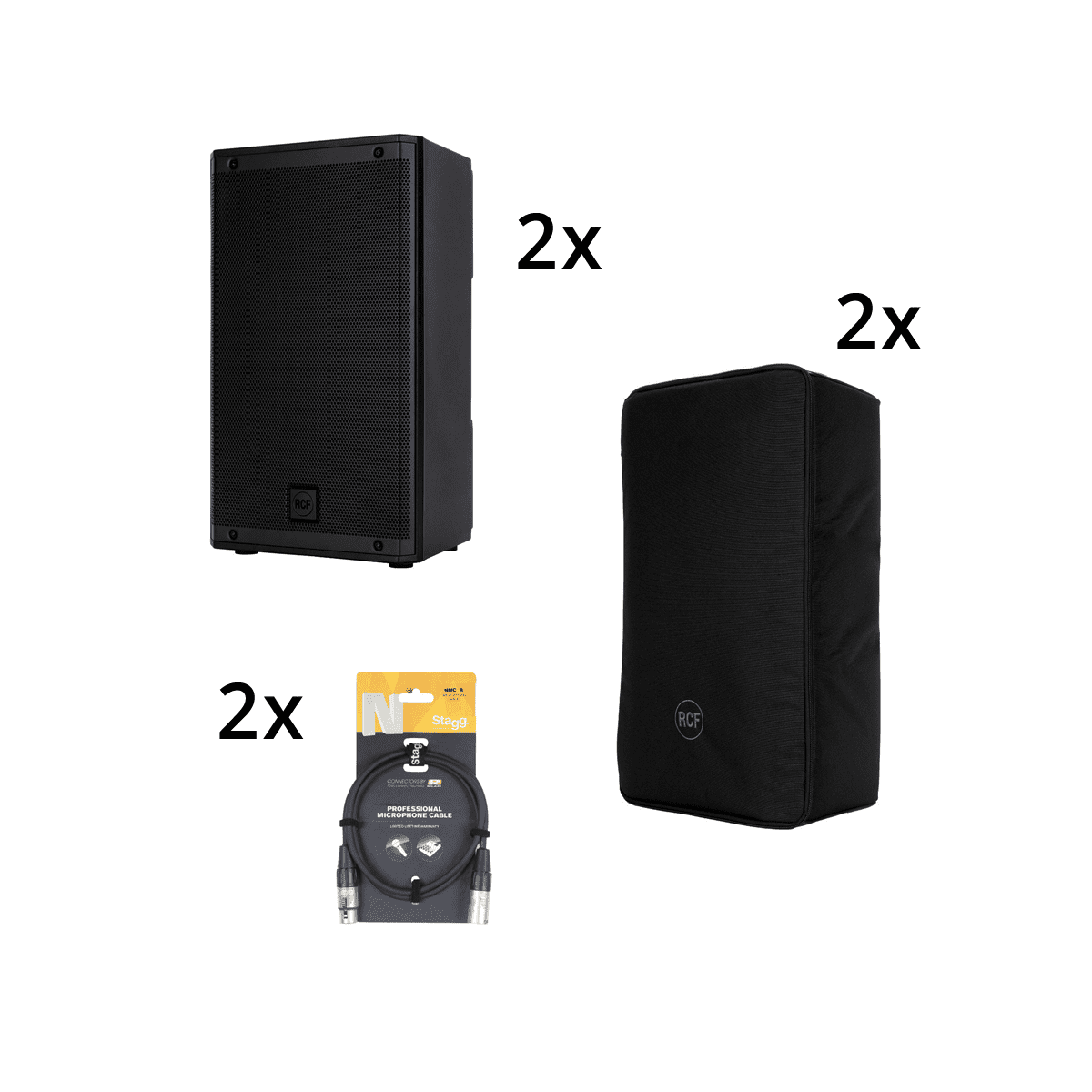 RCF ART 910-A Set Bundle