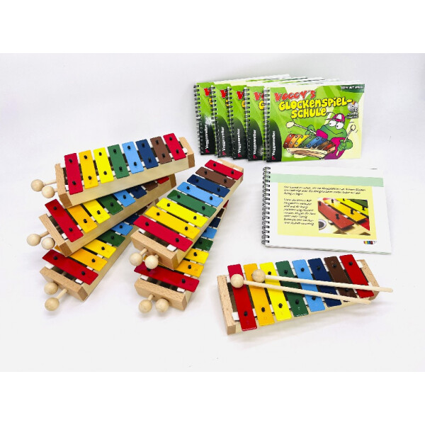 My first glockenspiel set for kindergarten and school