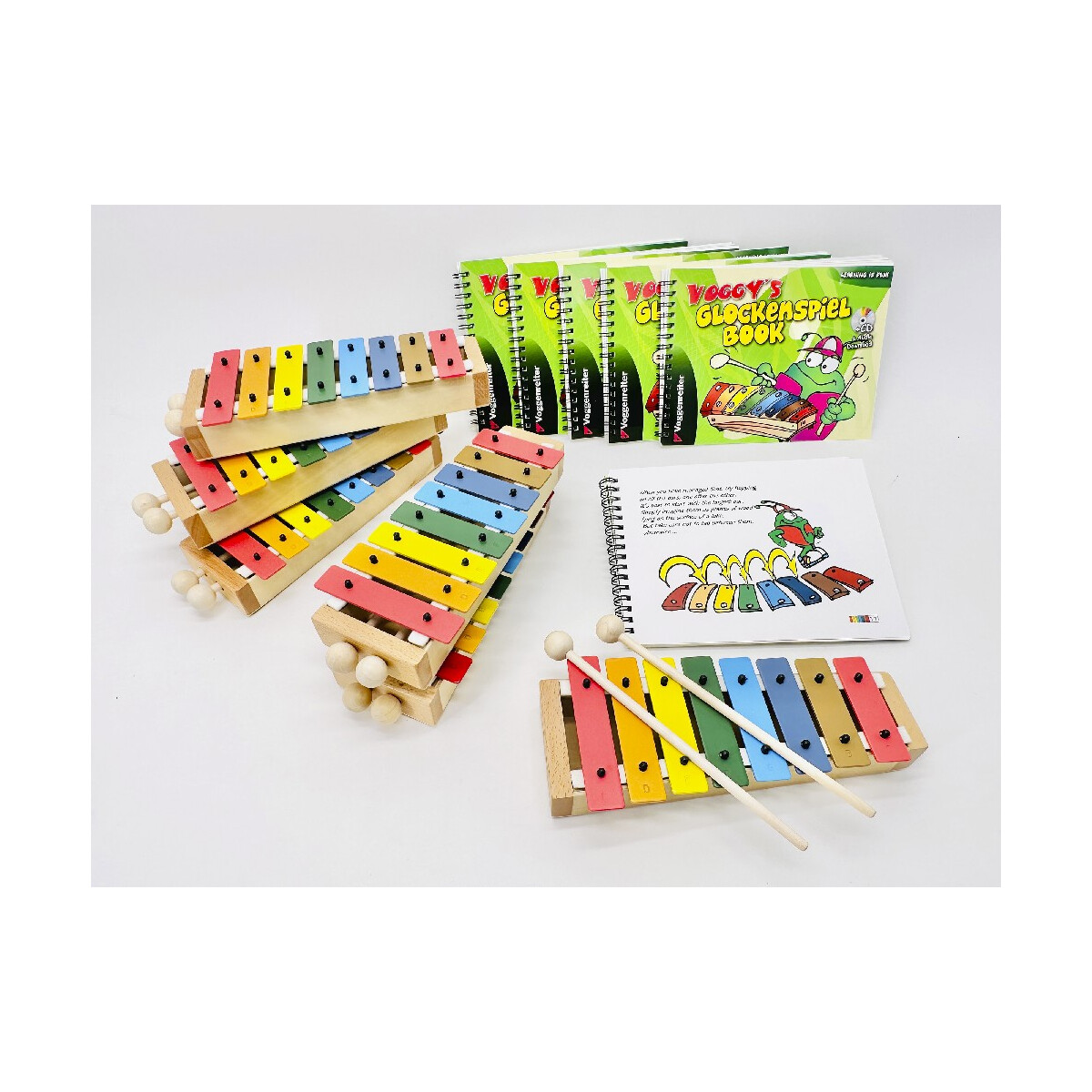 My first glockenspiel set for kindergart box