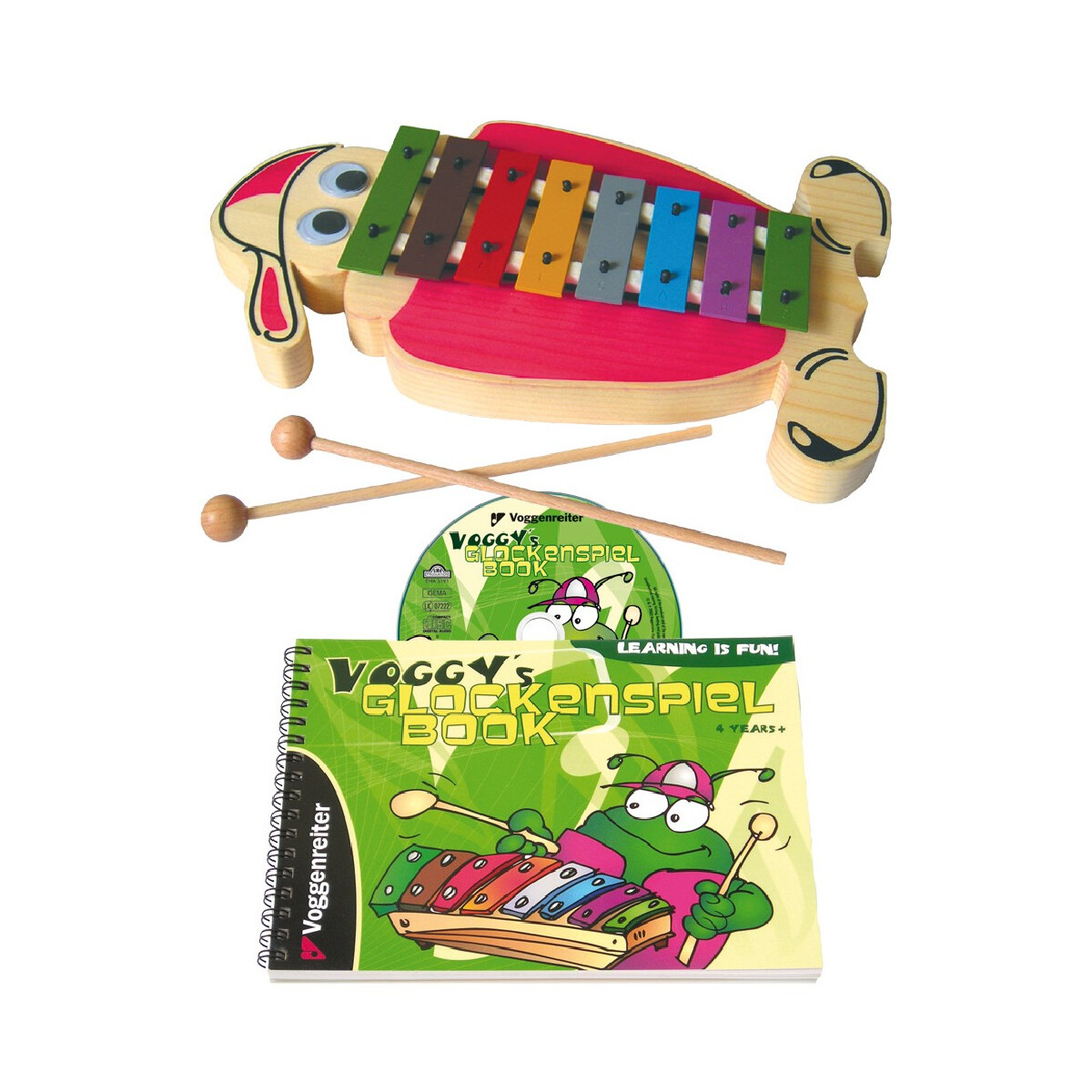 Voggys Glockenspiel Set - ENGLISH EDITIO box