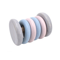 Rattle "Tac-Tac" - blue/pink