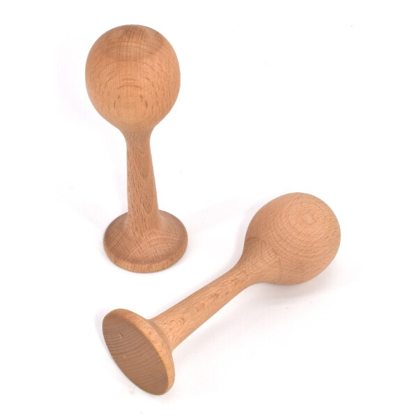 Small wooden maracas