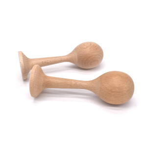 Small wooden maracas