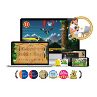 Flute Master - App App mit Blockflöte "Kunststoff" - dt. GW