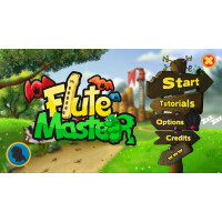 Flute Master - App mit Blockflöte "Kunststoff" - bar. GW