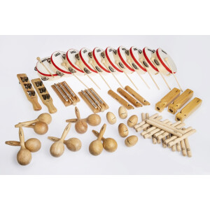 Wooden percussion set for kindergarten