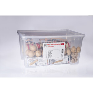 Wooden percussion set for kindergarten