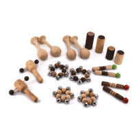 Wooden percussion set for the toddler group