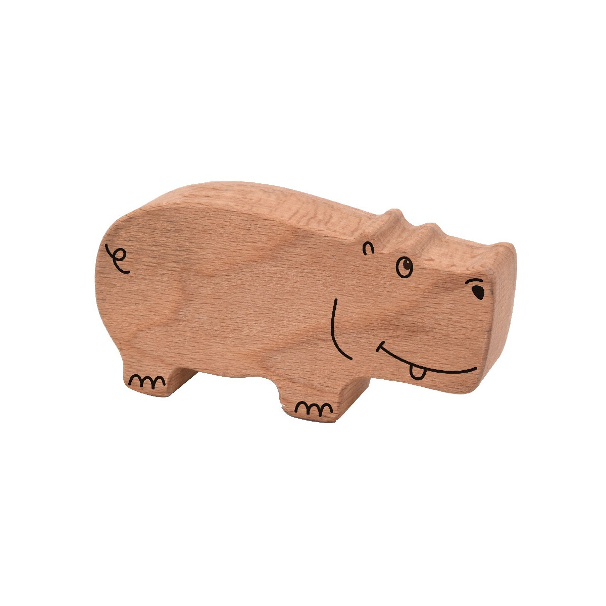 Holzrassel "Hippo"
