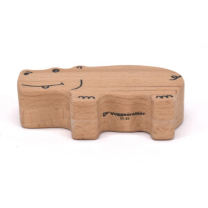 Wooden rattle "Hippo"
