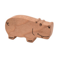 Wooden rattle "Hippo"