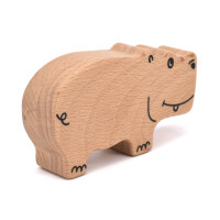 Wooden rattle "Hippo"