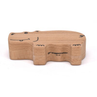 Wooden rattle "Hippo"
