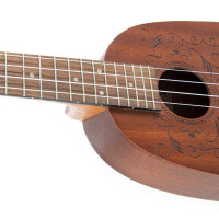 Gewa Pineapple Ukulele Manoa K-PA-WHISKY Sapelli Matt
