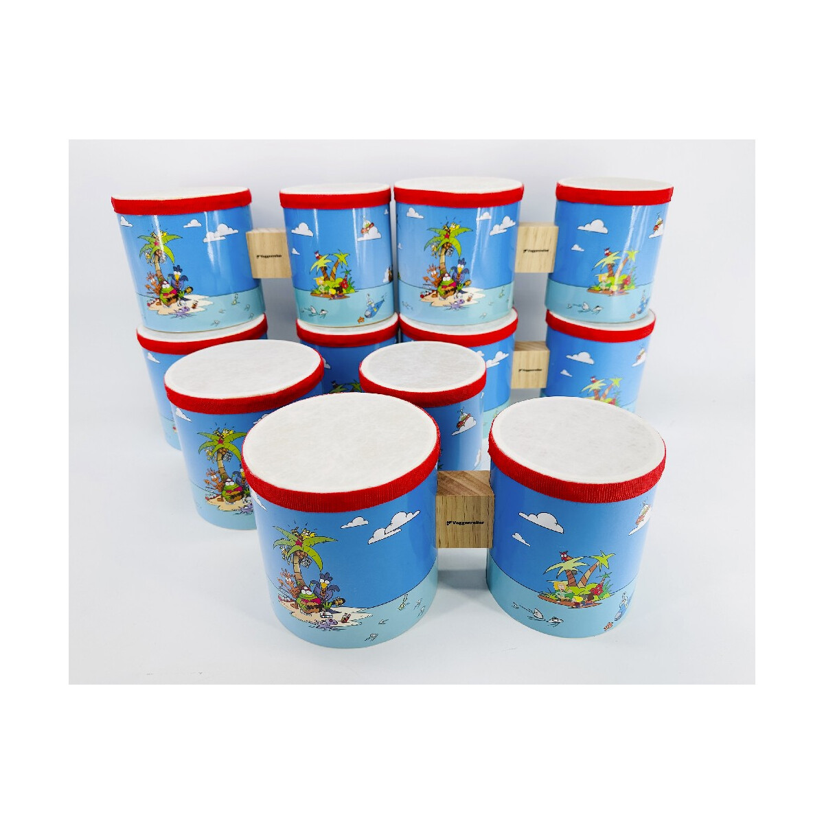 Voggys Bongo Set for kindergarten and sc box