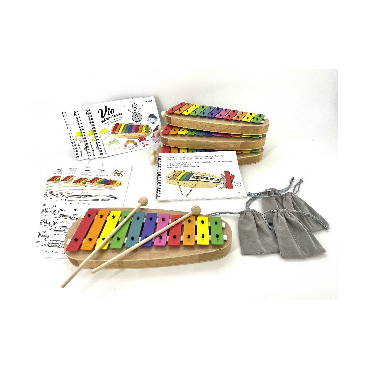 Voggys large glockenspiel set for kinder box