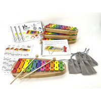 Voggys large glockenspiel set for kindergarten and school