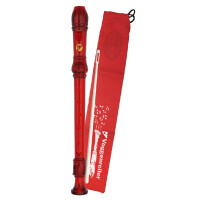 Voggys Kunststoff-Blockflöte rot -  productbox
