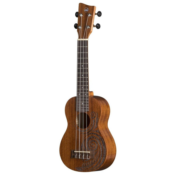 Gewa Soprano Ukulele Manoa KT-SO-MAORI Sapelli Maori Matt