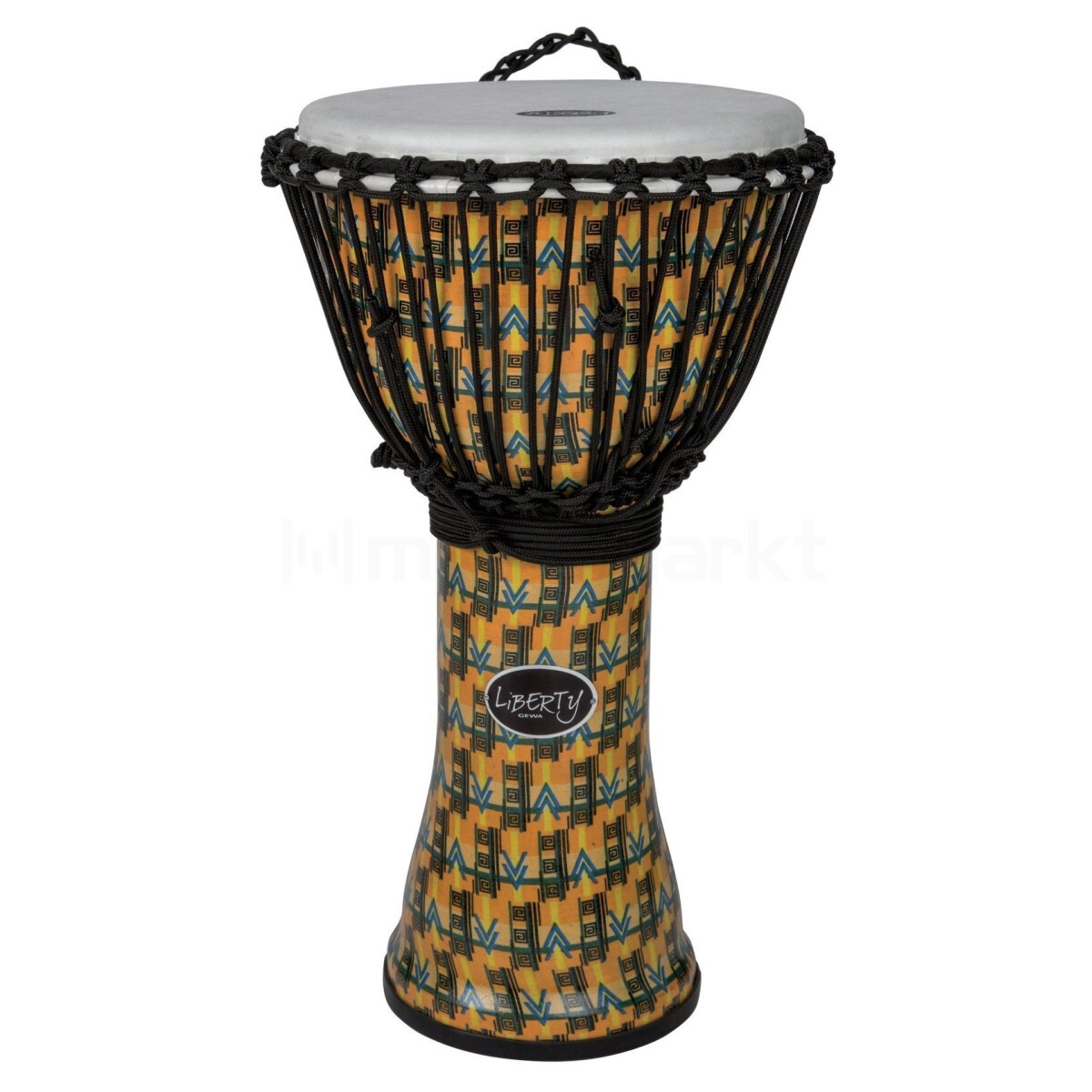 Gewa Djembé Liberty Series Rope Tuned Abstract Kente 
