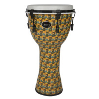 Gewa Djembé Liberty Series Mechanically Tuned Abstract Kente 12"