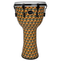 Gewa Djembé Liberty Series Mechanically Tuned Abstract Kente 14"
