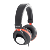Gewa headphones HP six red