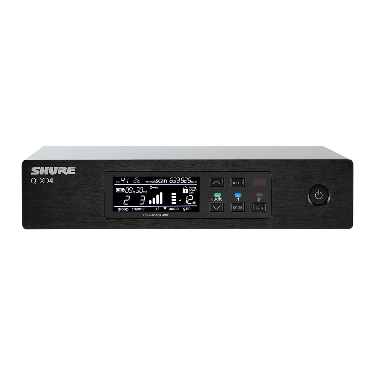 Shure QLXD4 box
