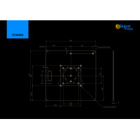 Global Truss Bodenplatte 60x60cm schwarz für F22-F34