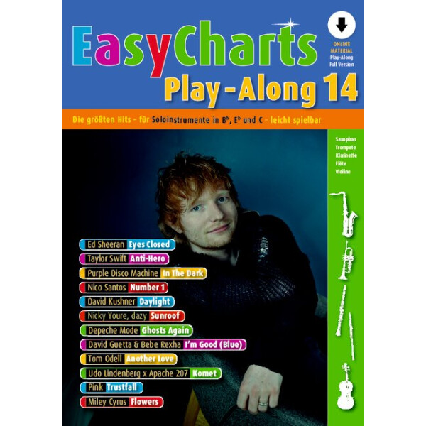 Easy Charts Playalong Band 10 (+Online Audio)