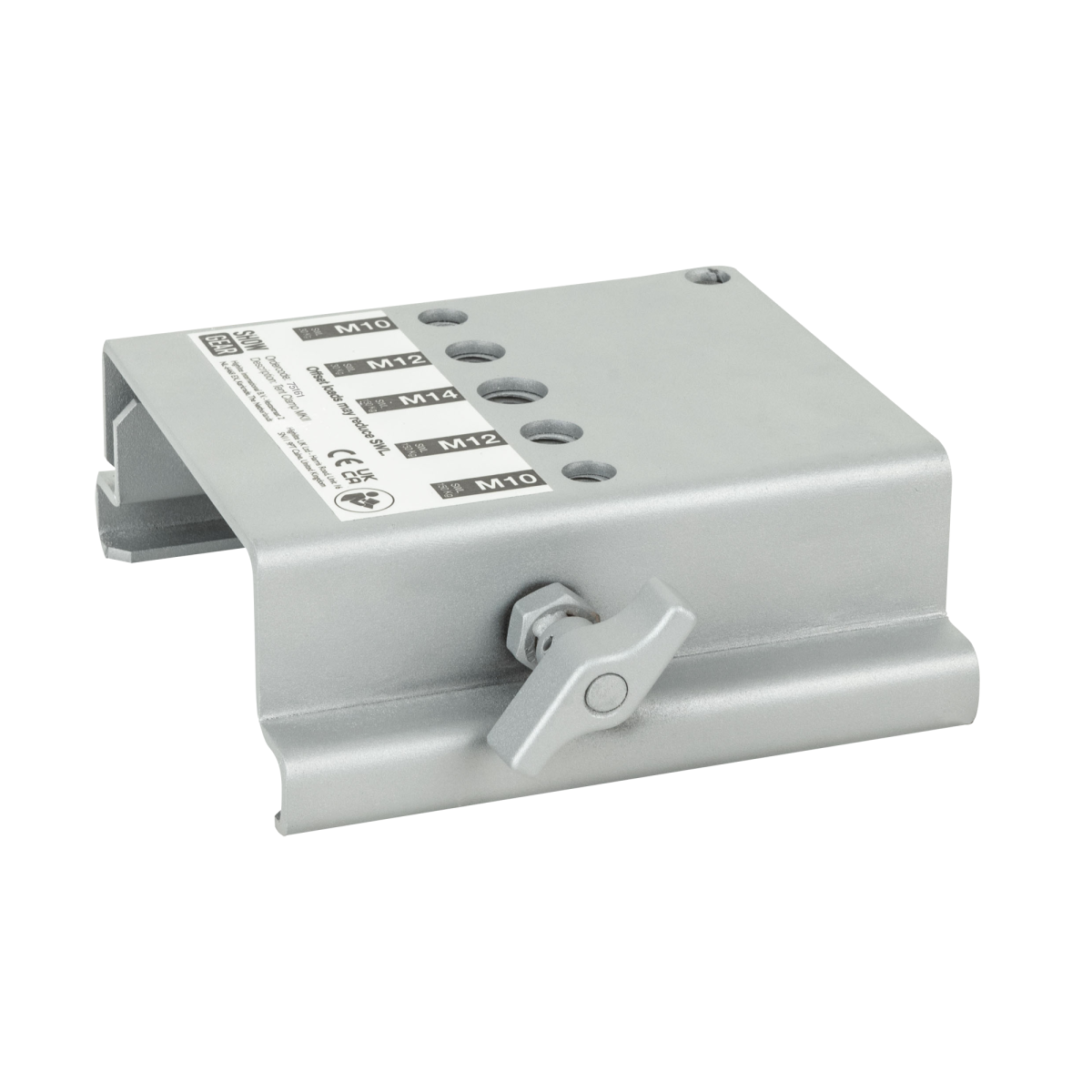 Showgear Tent Clamp 100 kg silber