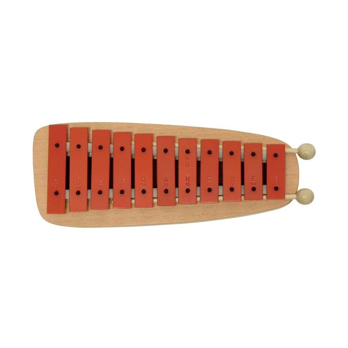 Gewa Glockenspiel GH11R red sound plates box