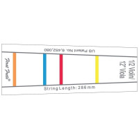 Gewa fingerboard marking First Fret 523 mm for 1/4 cello