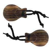 Gewa castanets pair Nahar wood