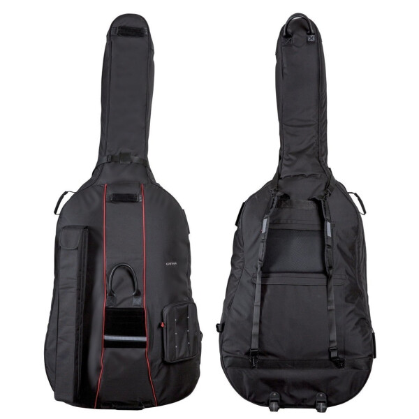 Gewa Double Bass Gig Bag Prestige 4/4 Rolly