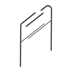 Mott Treppengeländer 3 - 6  Stufen mit Adapter