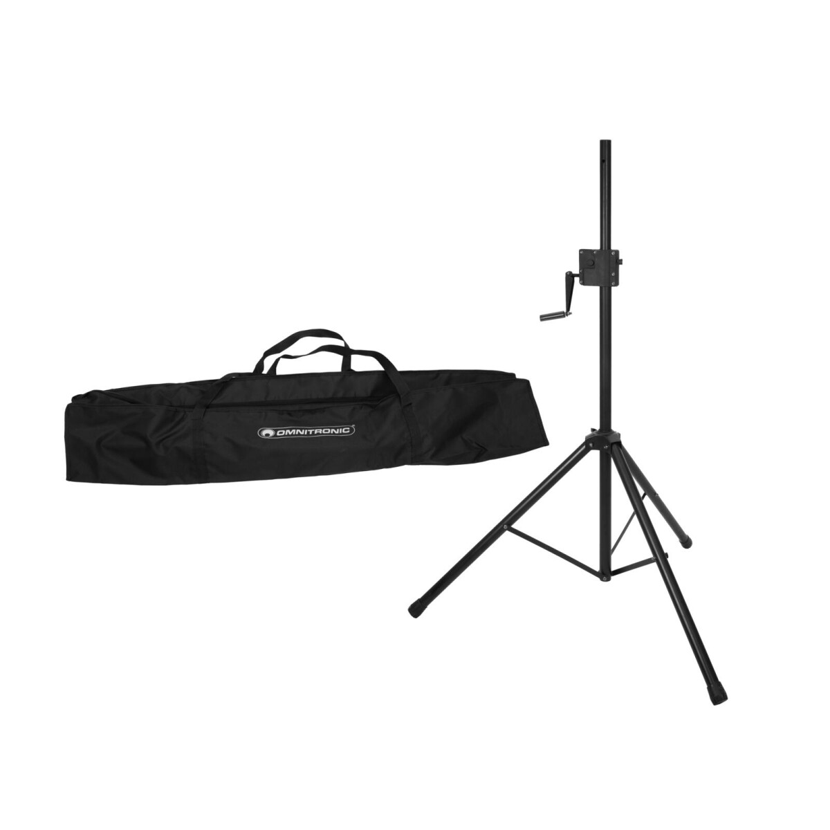 OMNITRONIC Set STS-1 Speaker Stand + Carrying Bag