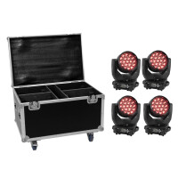 Eurolite Set 4x LED TMH-X4 + Case