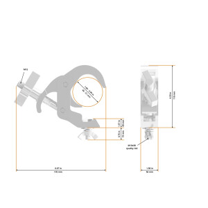 Global Truss 5073-1B Hook Easy