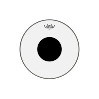 Remo 20" Controlled Sound Clear Black Dot