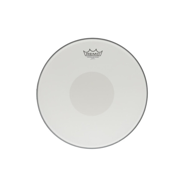 Remo 14" Controlled Sound Coated Black Dot