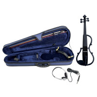 Gewa E-Violine Schwarze Farblackierung
