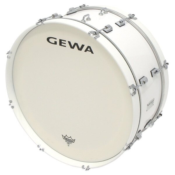 Gewa Große Trommel 22x10" weiß