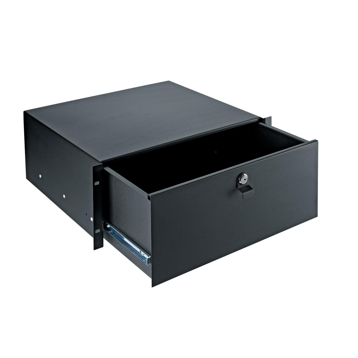K&M 19"-Rack-Schublade 491/2 schwarz