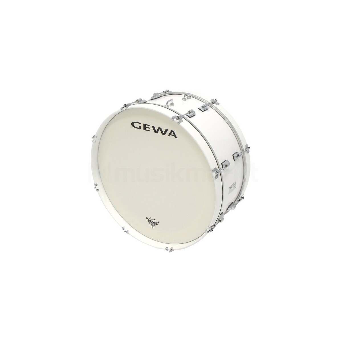 Gewa Große Trommel 26x12" weiß
